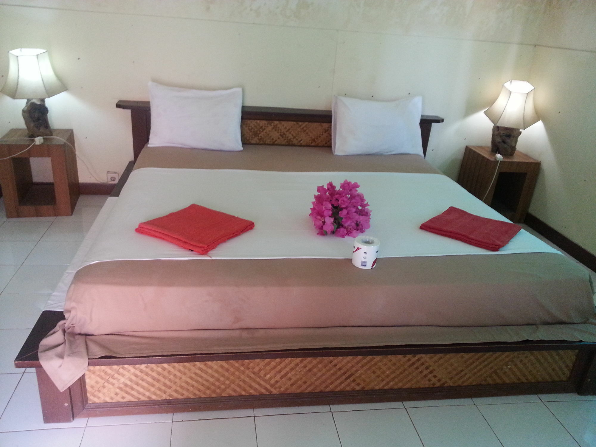 Coral Beach 2 Bungalow Gili Trawangan Esterno foto
