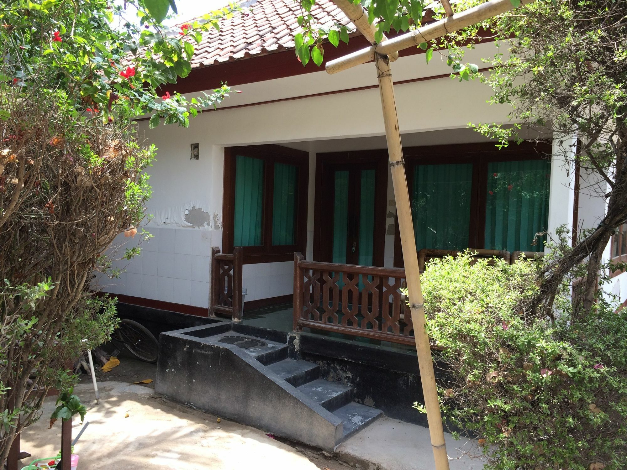 Coral Beach 2 Bungalow Gili Trawangan Esterno foto