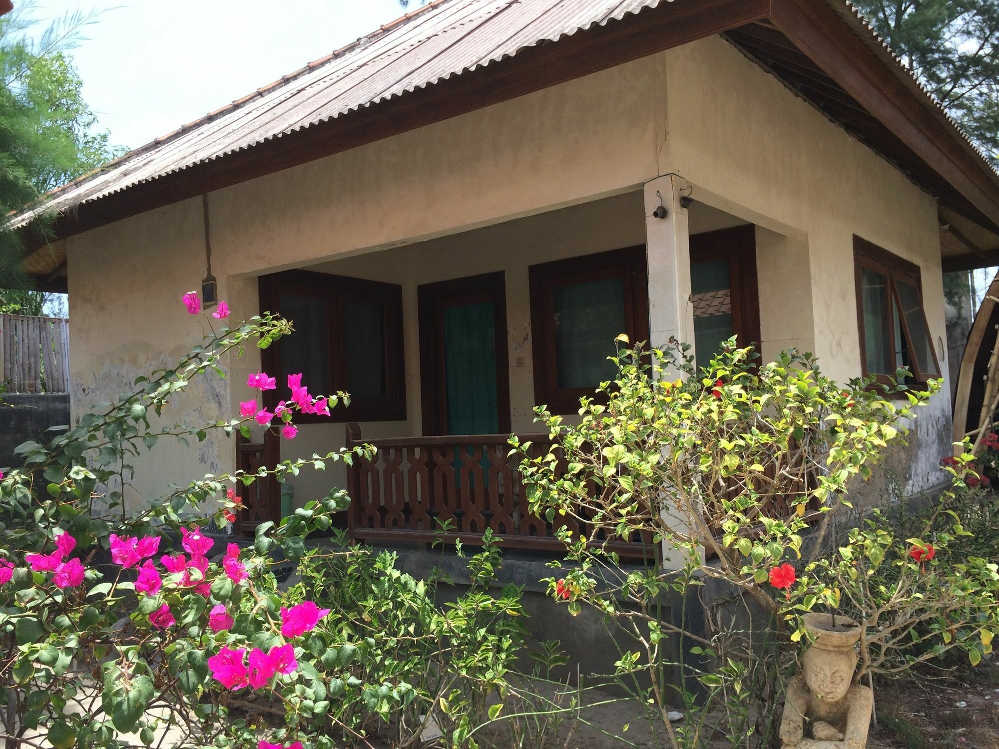 Coral Beach 2 Bungalow Gili Trawangan Esterno foto